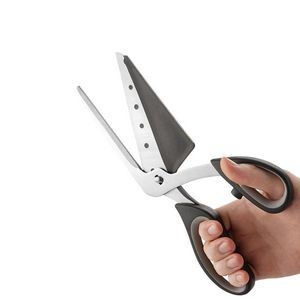 2 In 1 Pizza Scissors Cutter And Spatula With Ergonomic Handle And Detachable Design 6