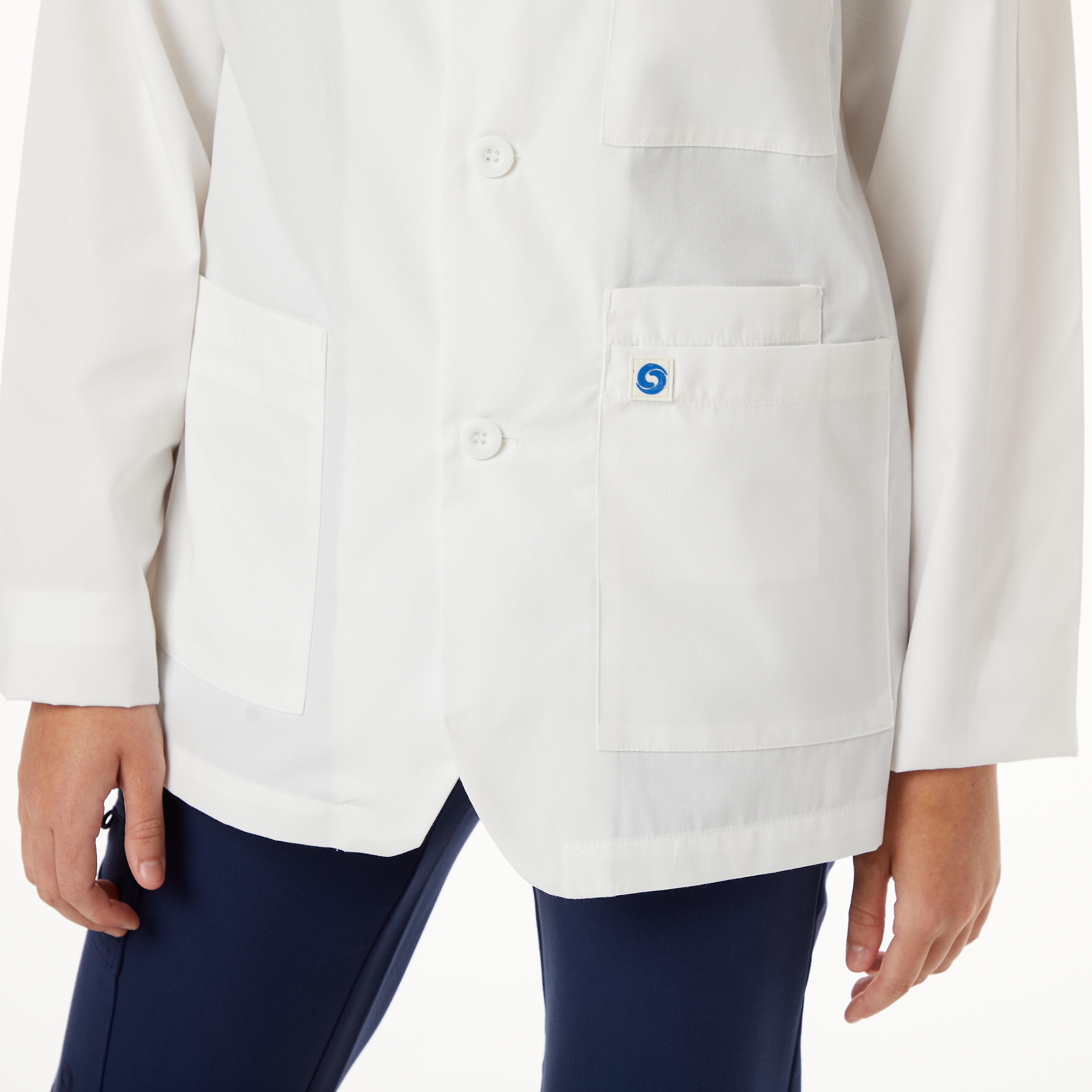 30" Antimicrobial Consultation Coat 8