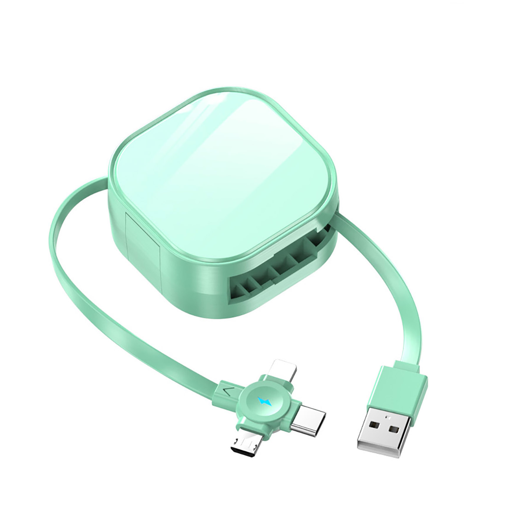 3 in 1 Retractable Mobile Phone Holder Data Cable 5