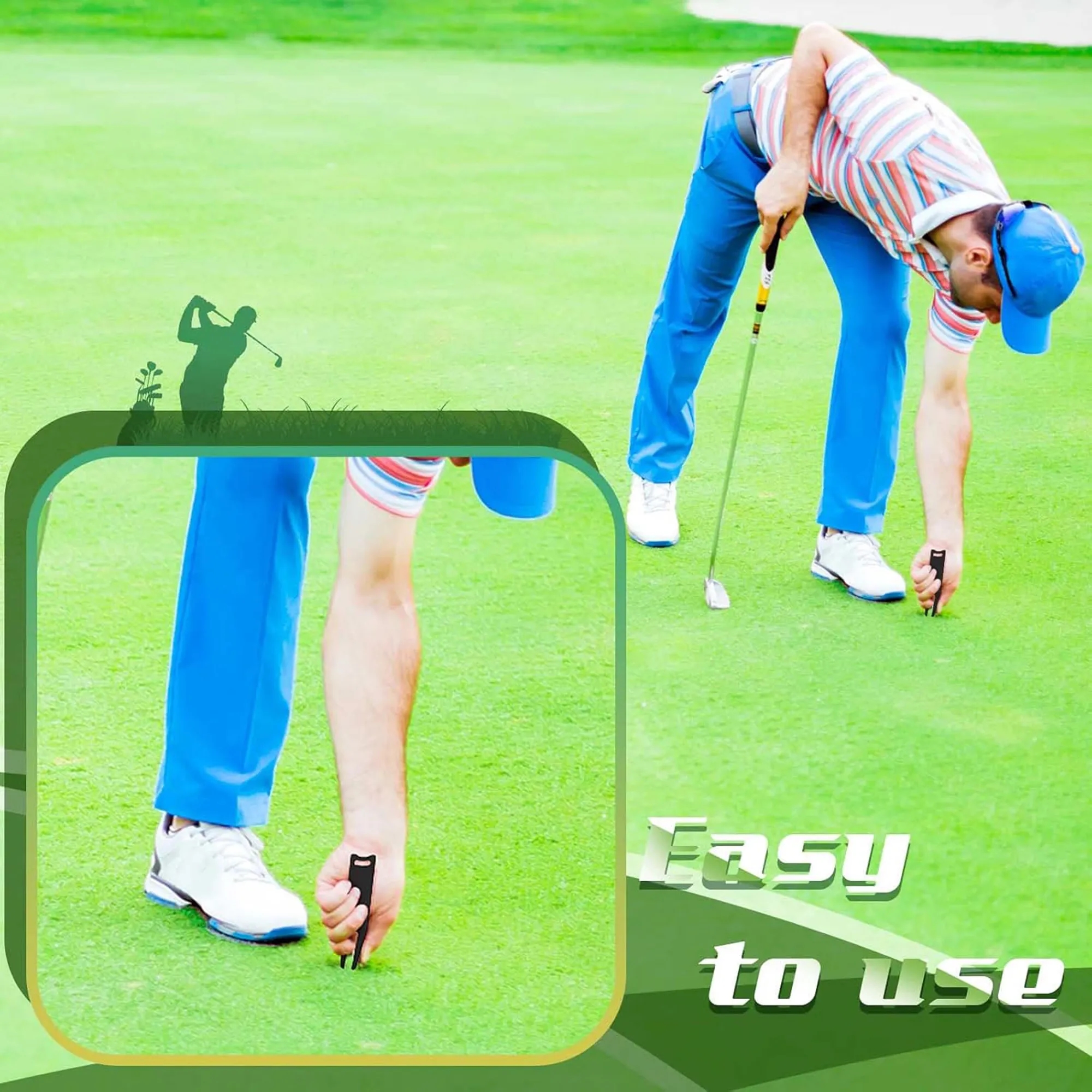 Custom Metal Golf Divot Tool 5
