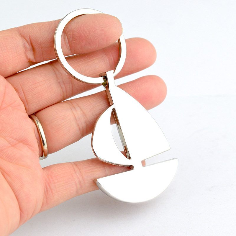 Creative Sailboat Key Pendant 7