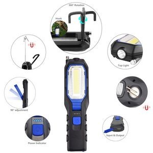 Portable LED Flashlight with Integrated Magnet And 4 Lighting Modes 8