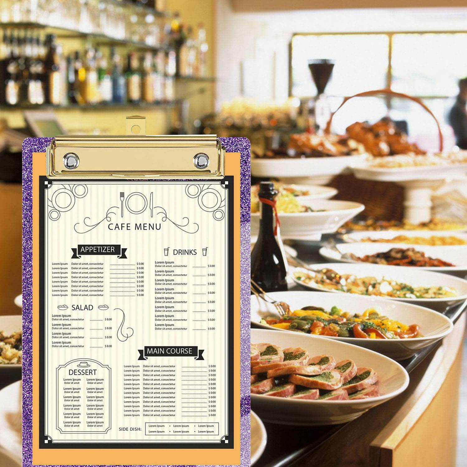 A4 Plastic Clipboard 5