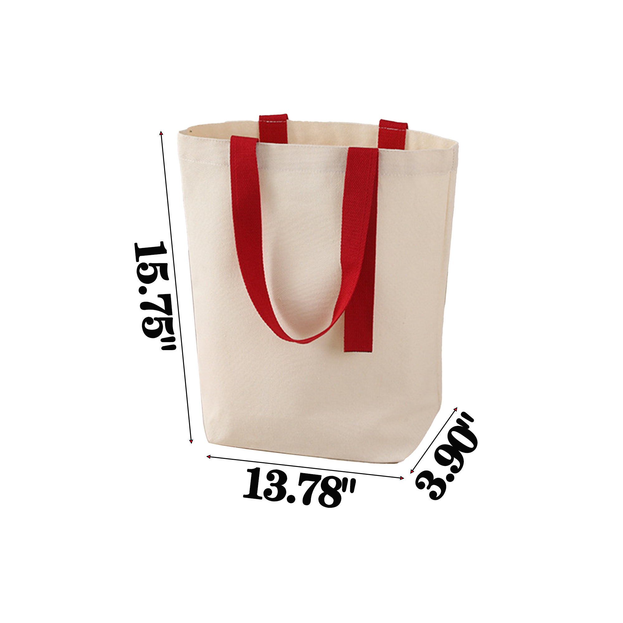 Reusable Canvas Tote Shopping Bag 3