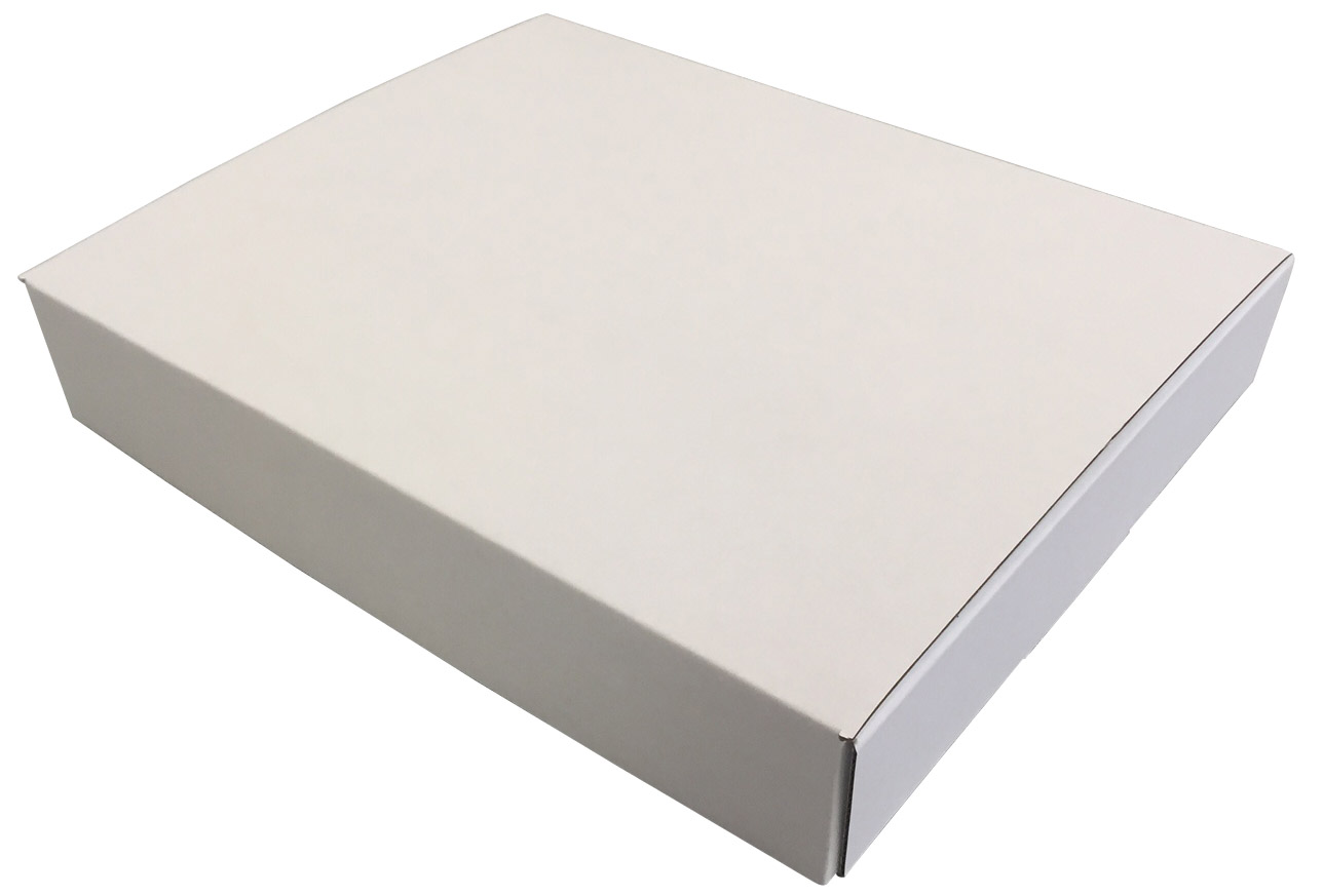 11 7/8" x 9 1/2" x 2" - E-Flute Outside Tuck Box 1