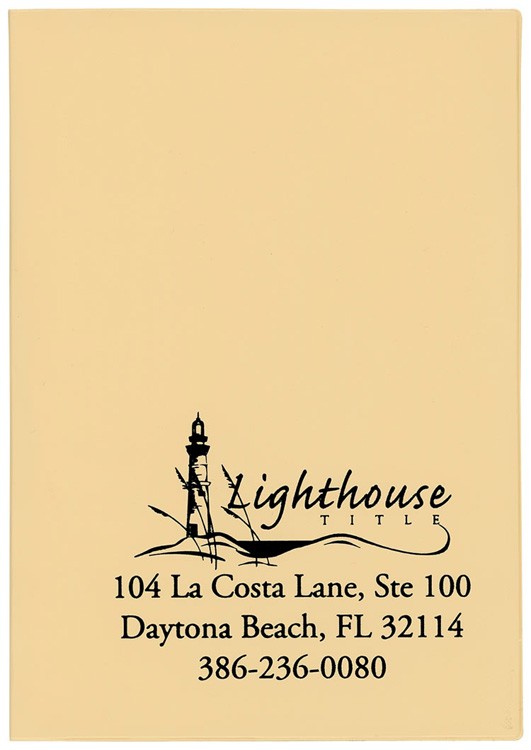 7 x 10 Standard Vinyl Cover Weekly Planner 16