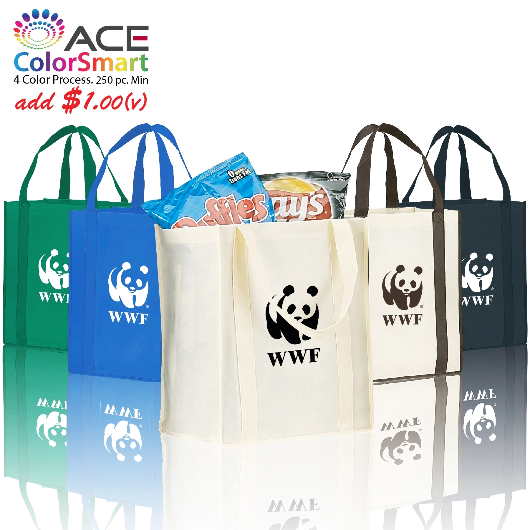Canary Large Recyclable Tote 1