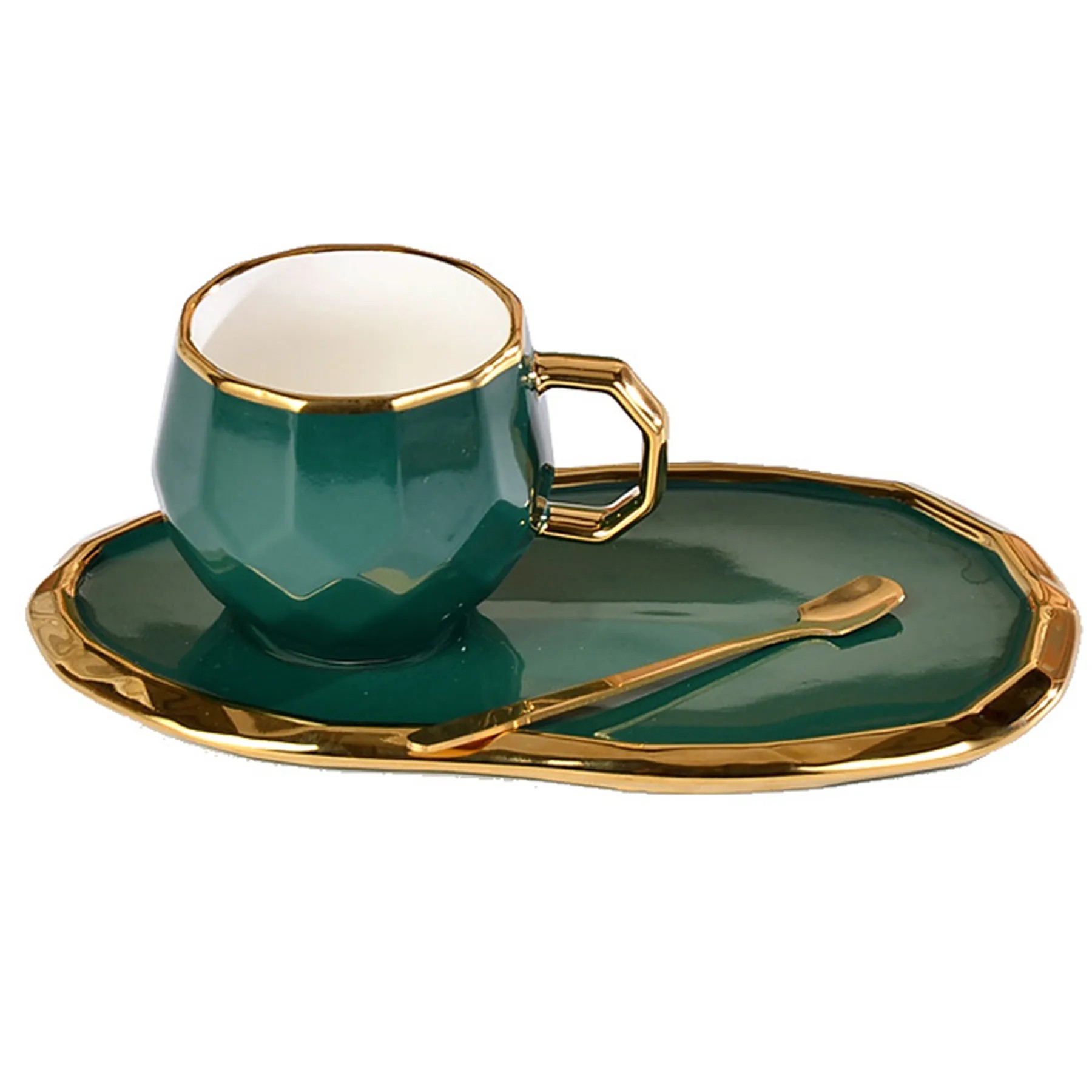 European Style Tea Cups And Saucers 2