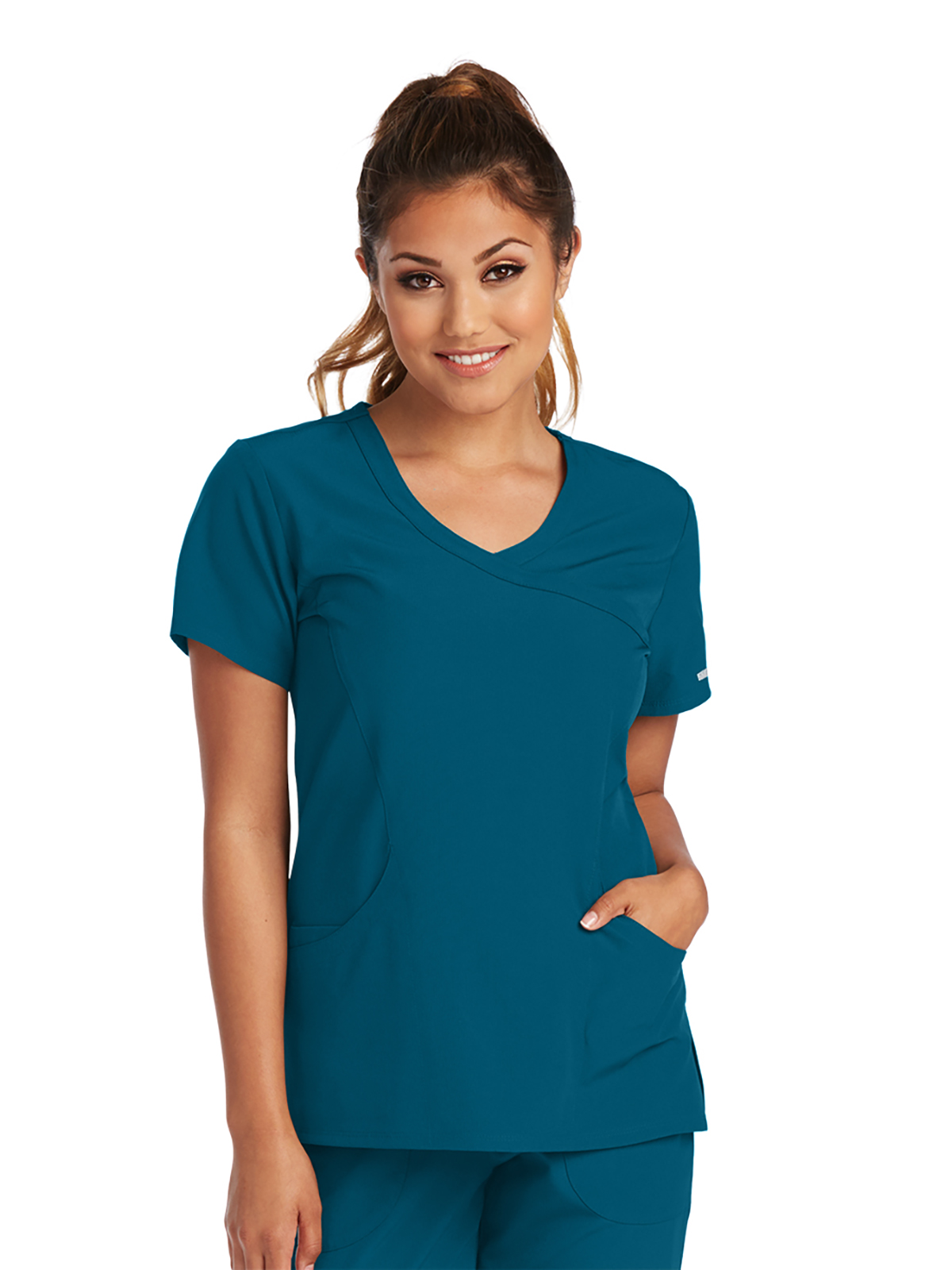 Skechers - Women's Three-Pocket Crossover V-Neck Reliance Scrub Top 36