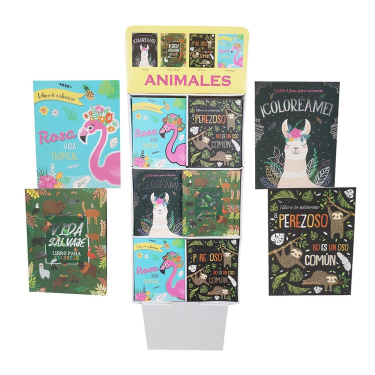 Spanish Animals Coloring Books - Assorted 32 Pages 2