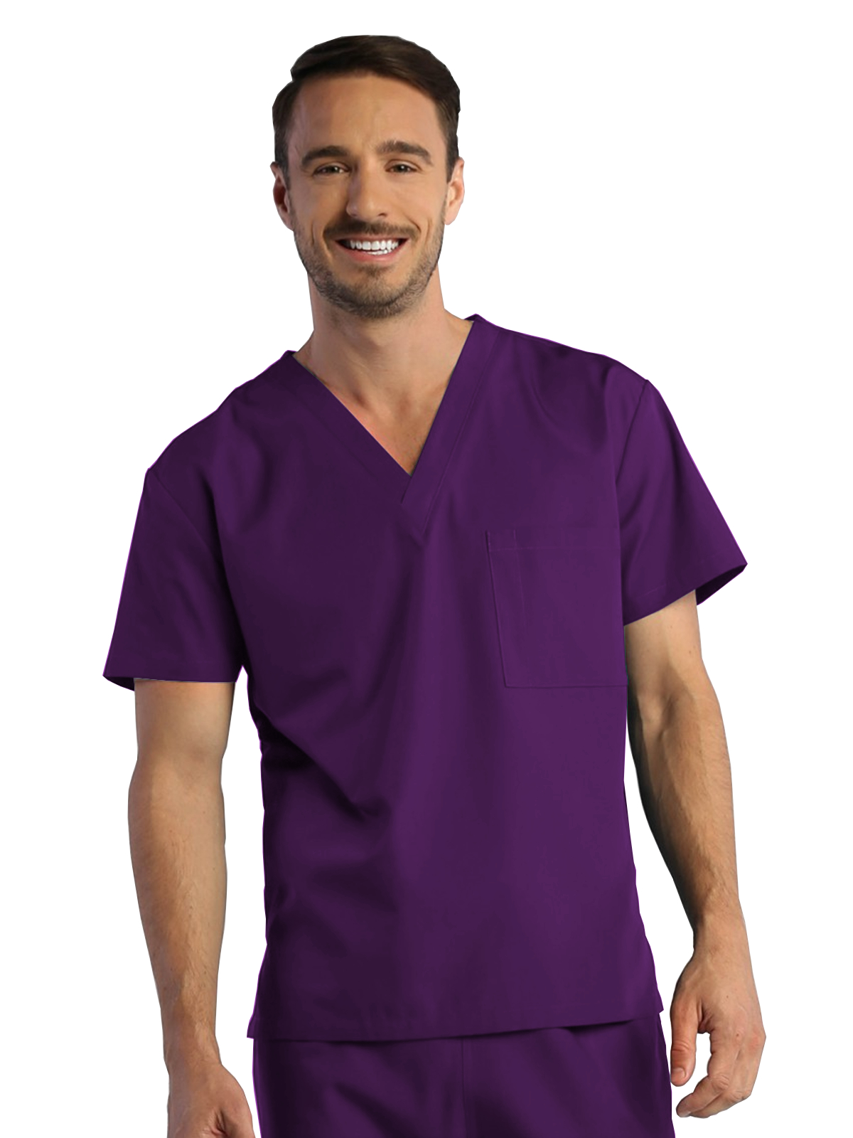 Maevn - Red Panda - Unisex One-Pocket V-Neck Top 19