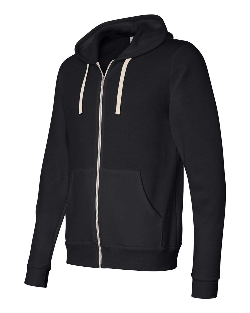Unisex Triblend Sponge Fleece Full-Zip Hoodie Sweatshirt - 3909 7