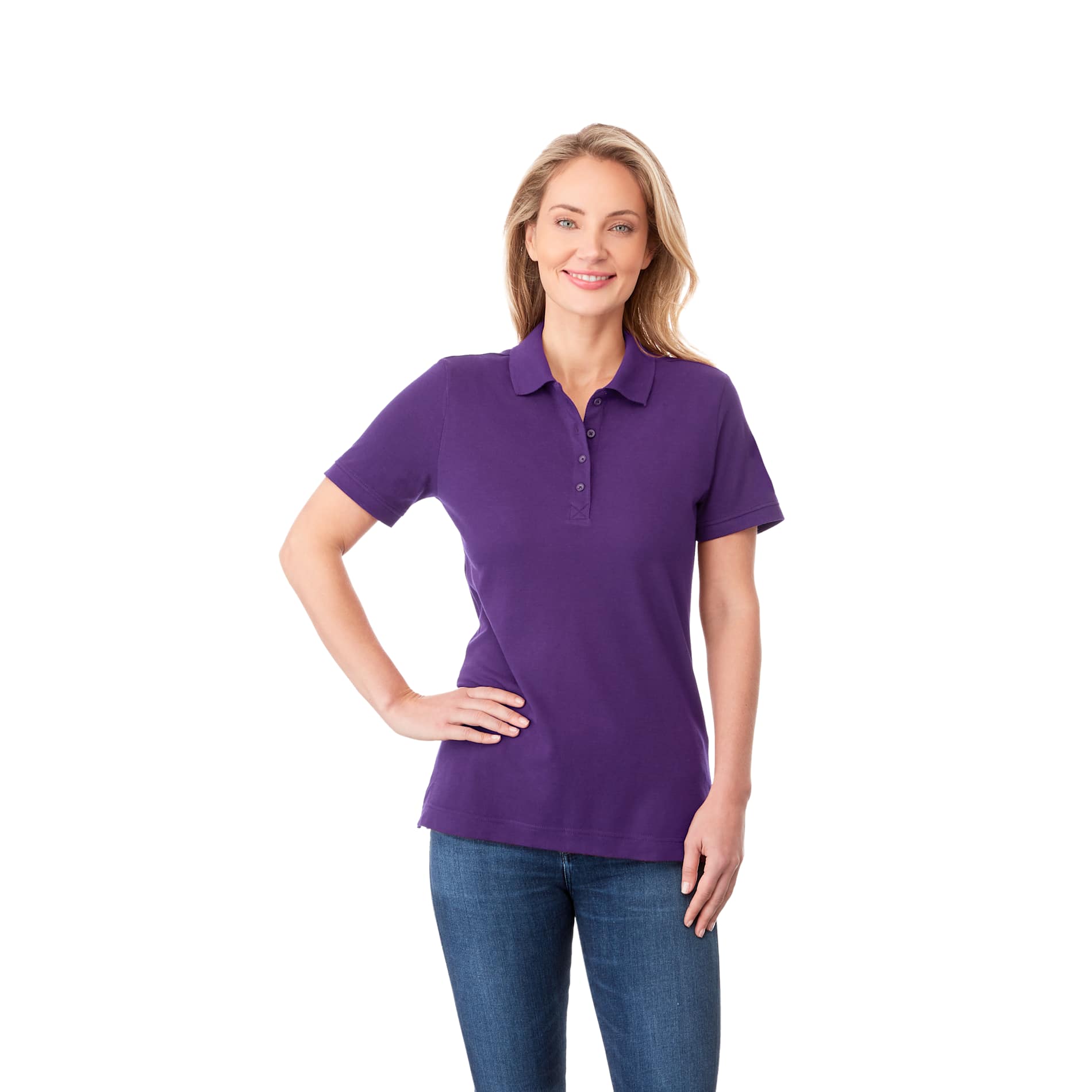 Womens CRANDALL Short Sleeve Polo 444
