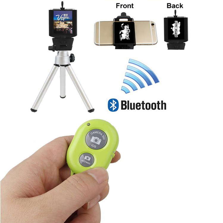 iBank ® Universal Smartphone Camera Tripod + Bluetooth Shutter 1