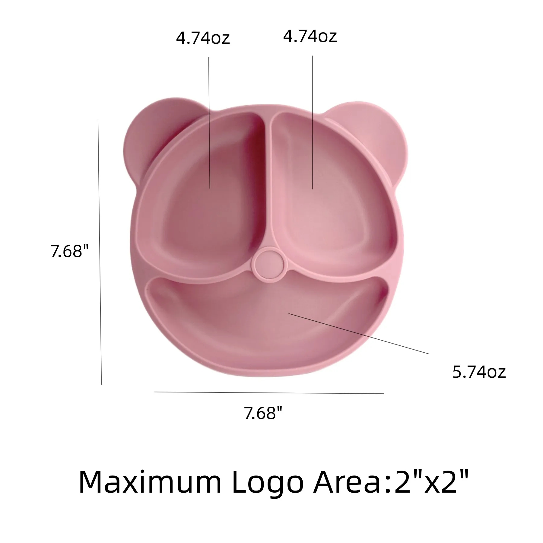 Silicone Baby Bowl with Suction Cup 3