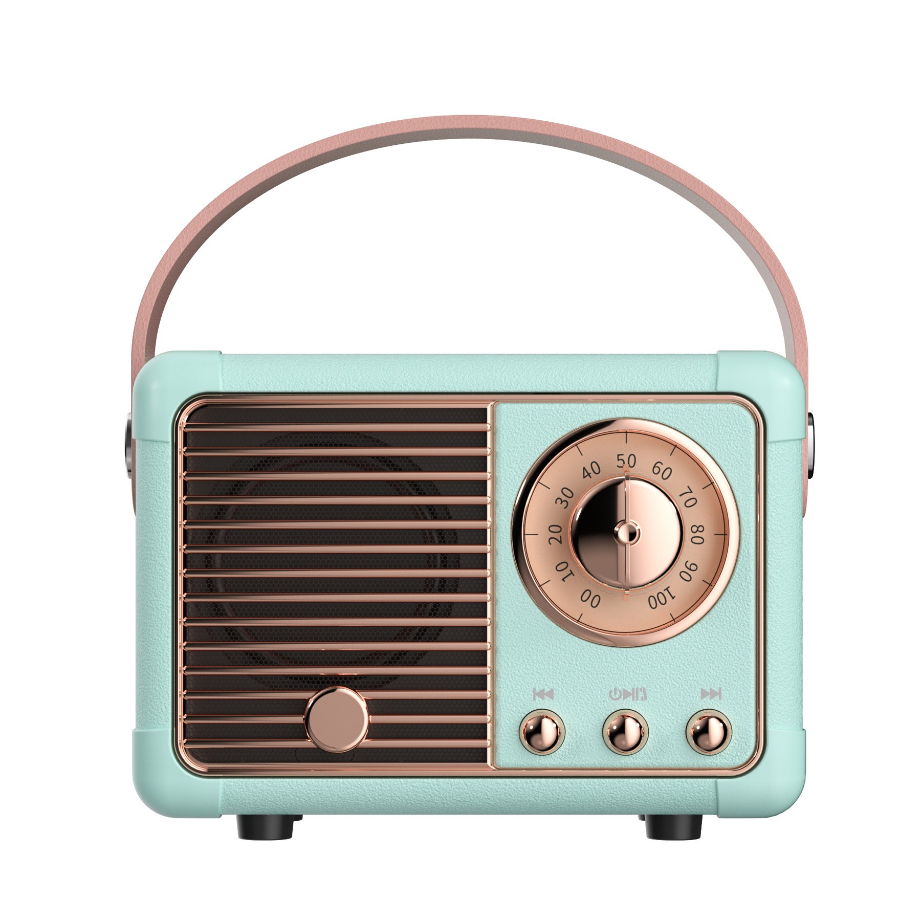 Retro Bluetooth Speaker Wireless Mini Speaker 6