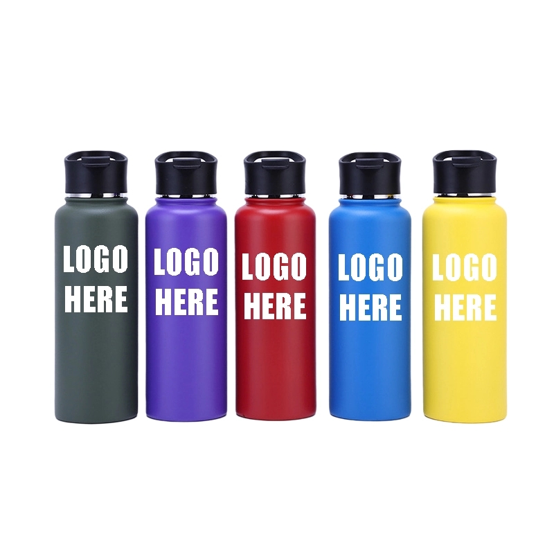 Custom 40 oz Stainless Steel Vacuum Insulated Water Bottle, custom water bottle with logo imprint 3