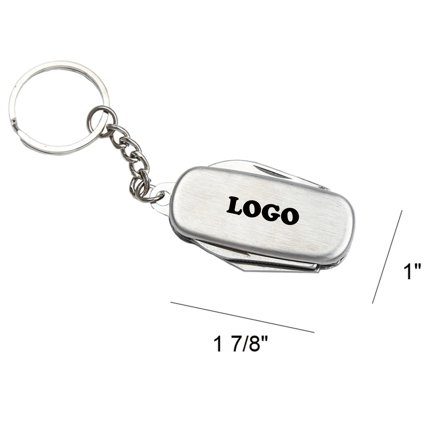 4-In-1 Mini Multi-function Folding Knife With Keychain 3