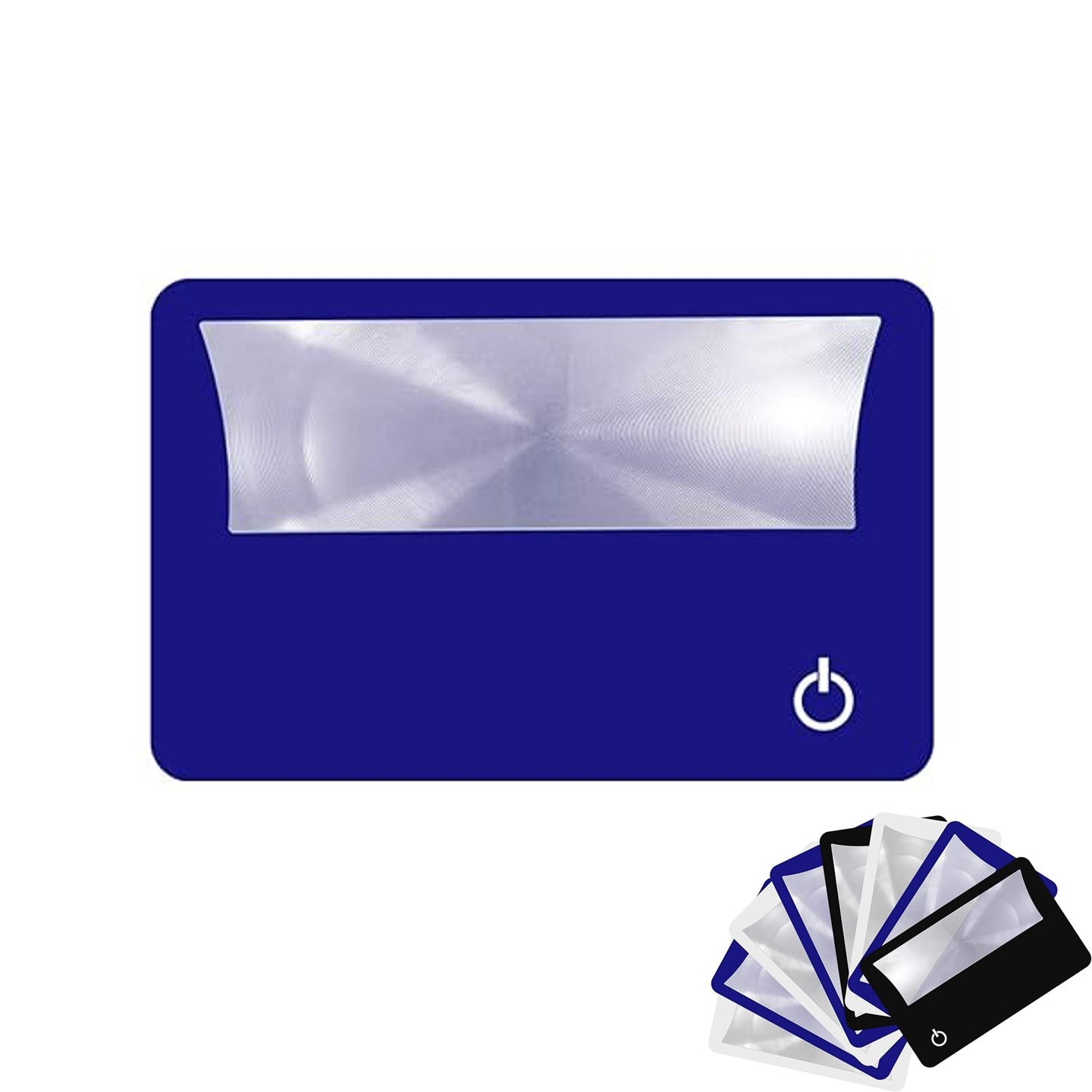 LED Illuminated Magnifier 3X Pocket Card 6
