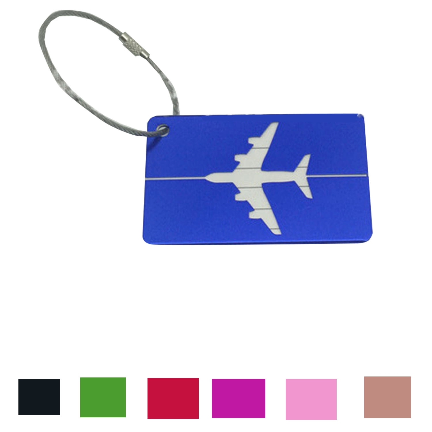 Aluminium Boarding Luggage Tag 4