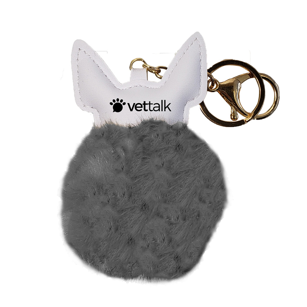 Dog Super Plush Keyring 1