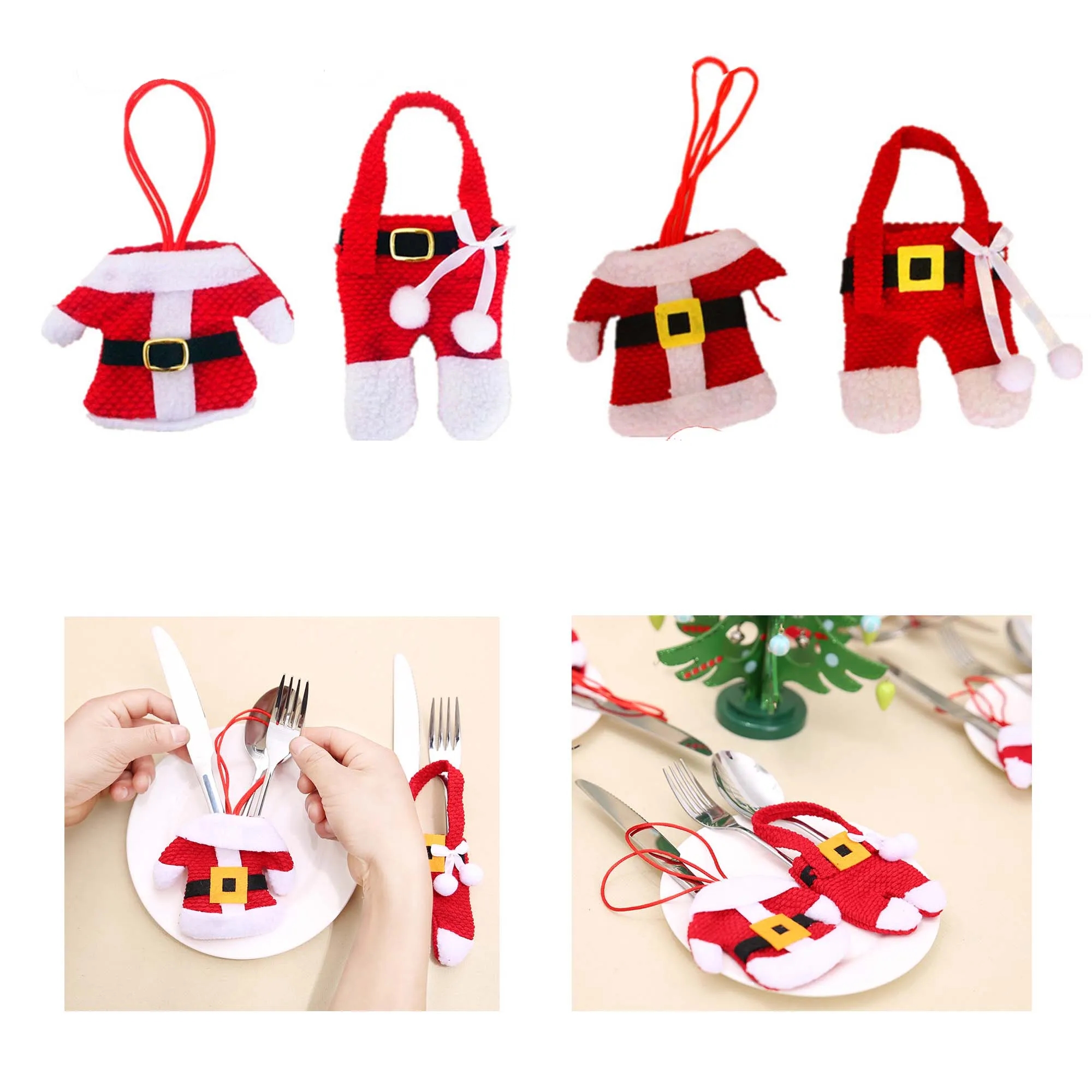 Christmas Knife And Fork Cover 4