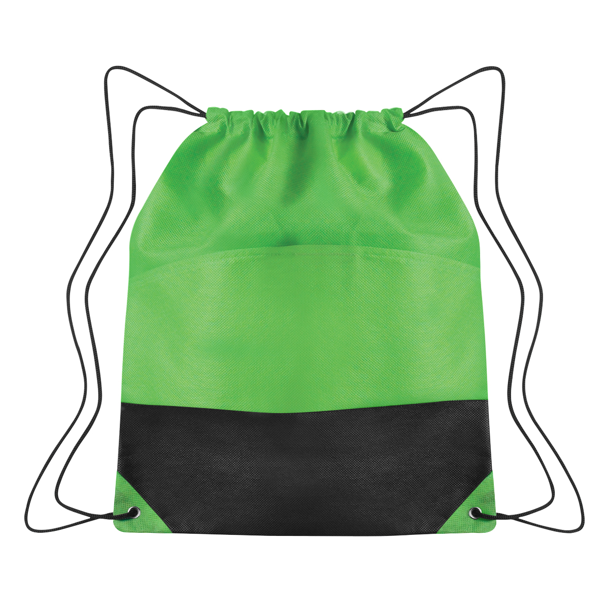 Non-Woven Two-Tone Drawstring Sports Pack 5