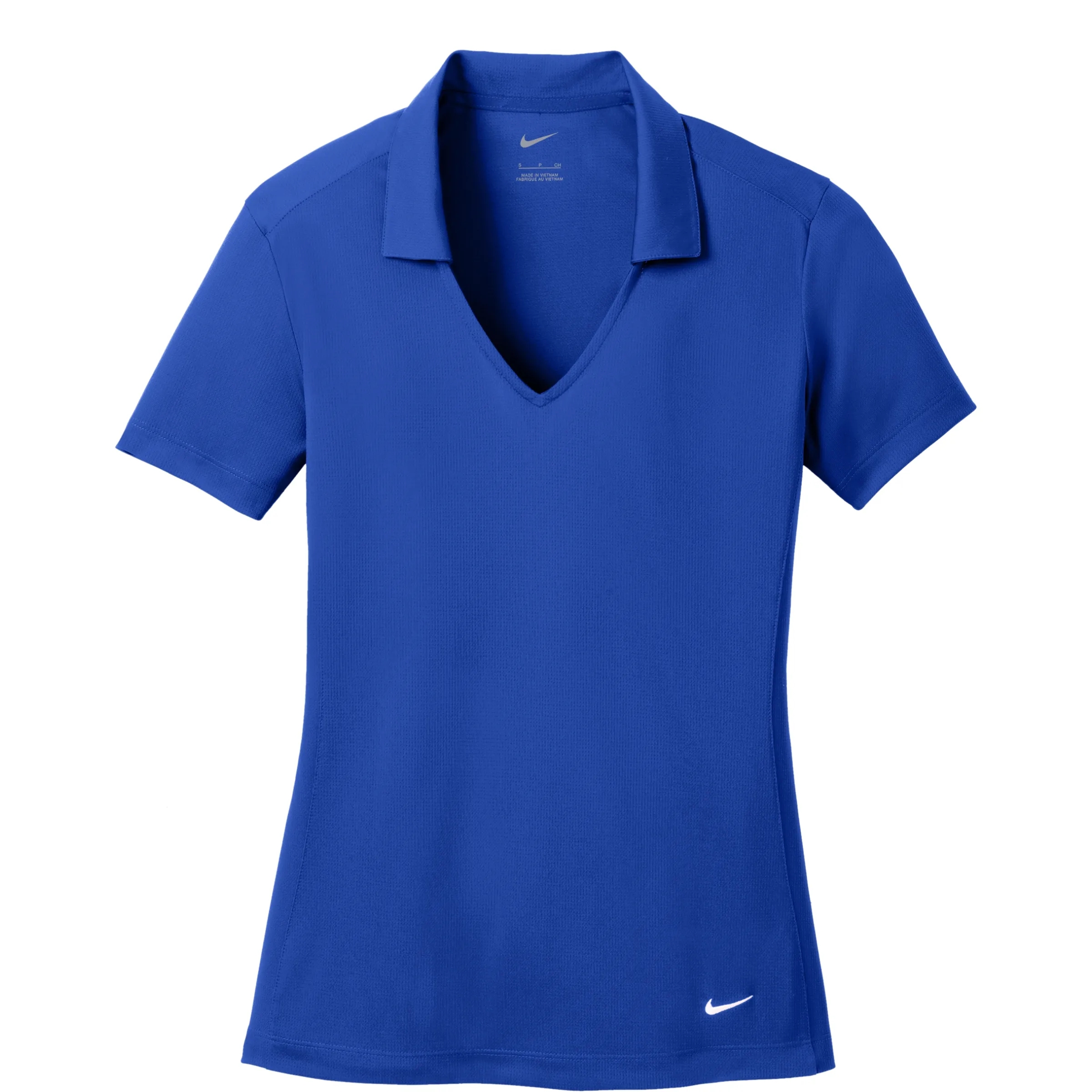NIKE(R) LADIES DRI-FIT VERTICAL MESH POLO 8