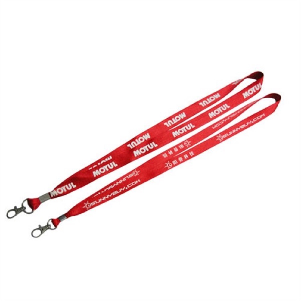 Various Logo Polyester Lanyard With Metal Clip 2