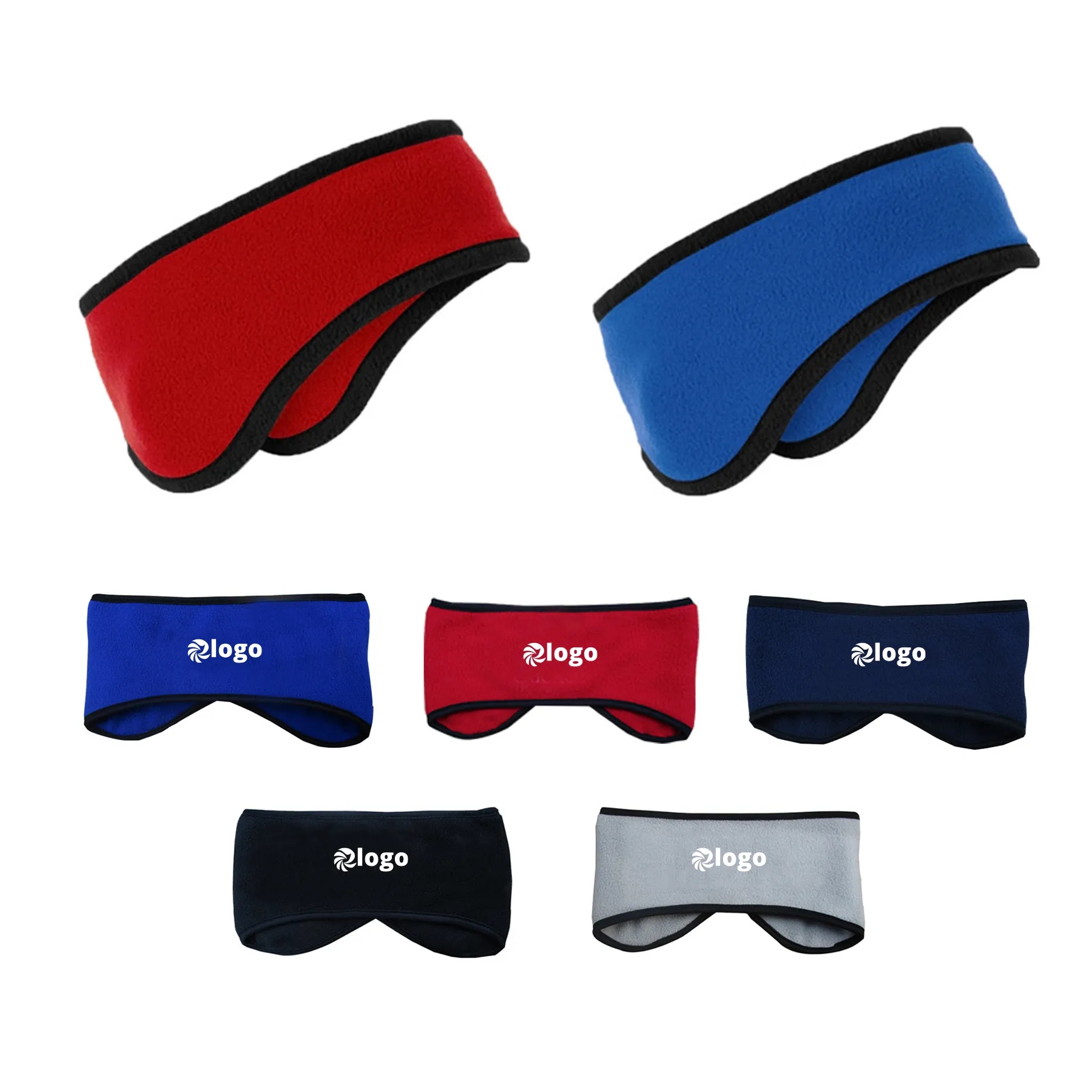 Fleece Headband Stretchy Earmuff 2