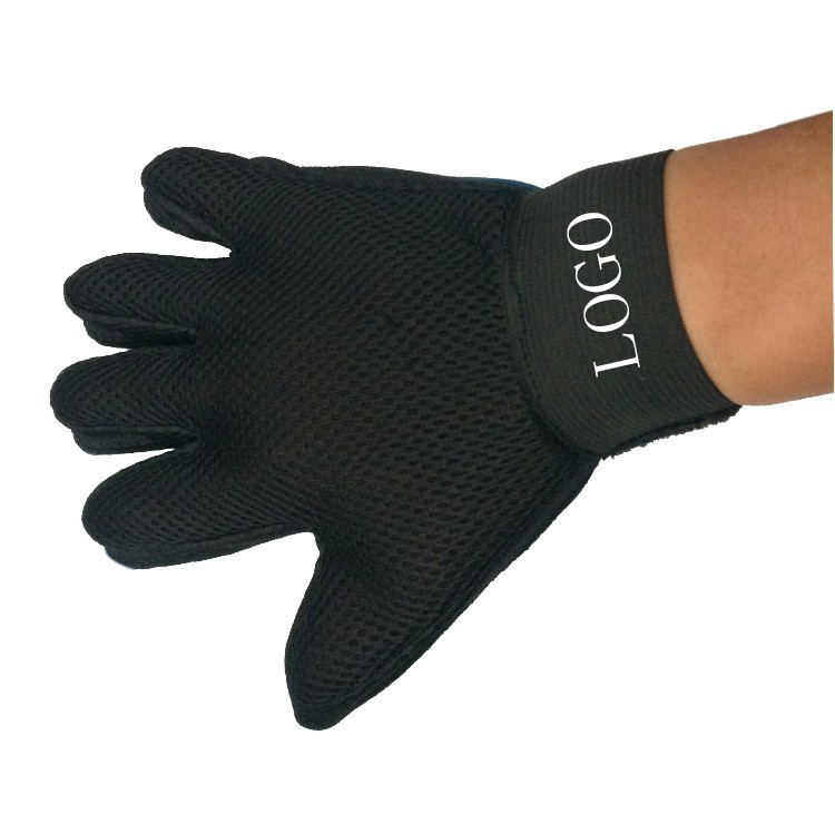 Rubber Pet Grooming Gloves 2