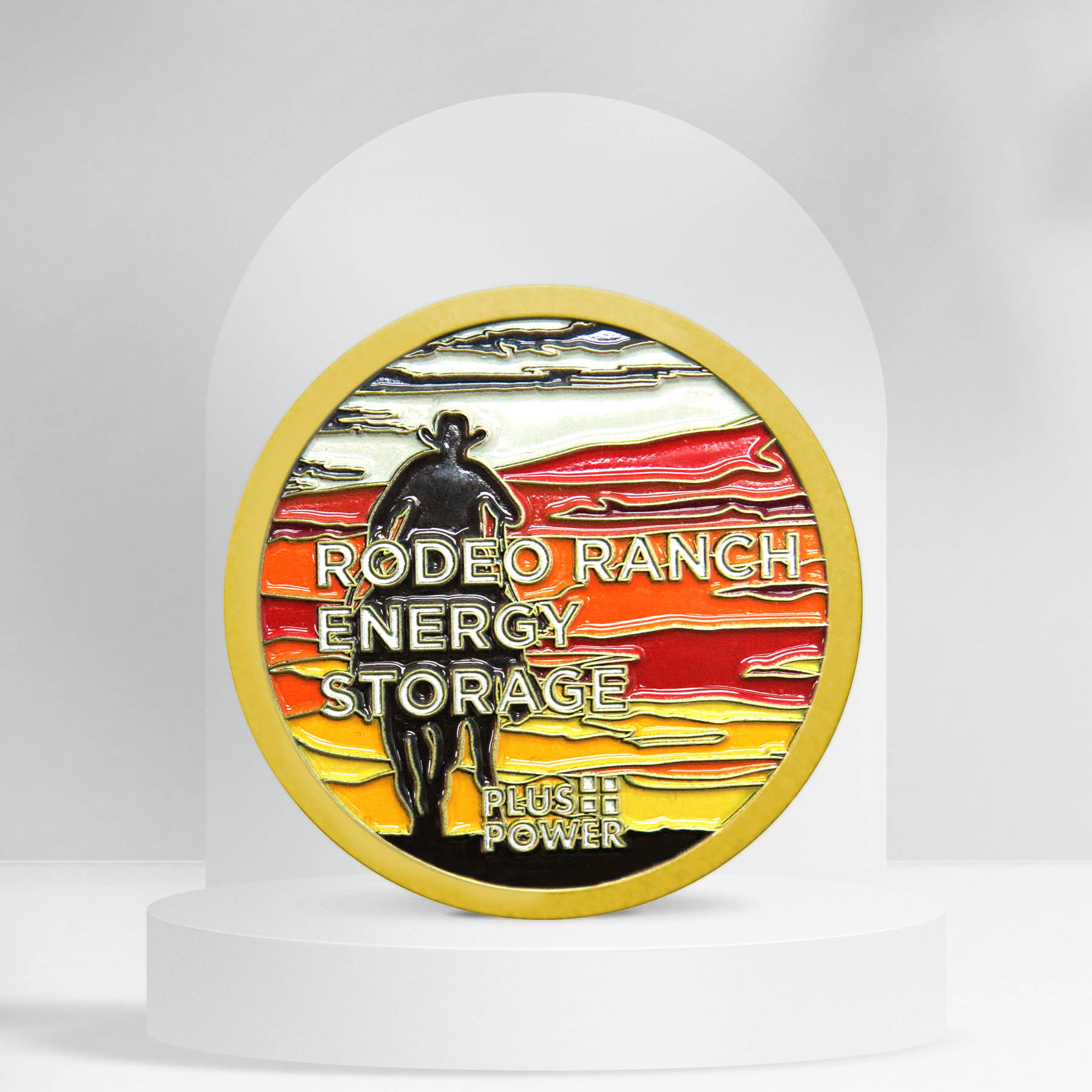 Die Struck & Soft Enamel Coin 3