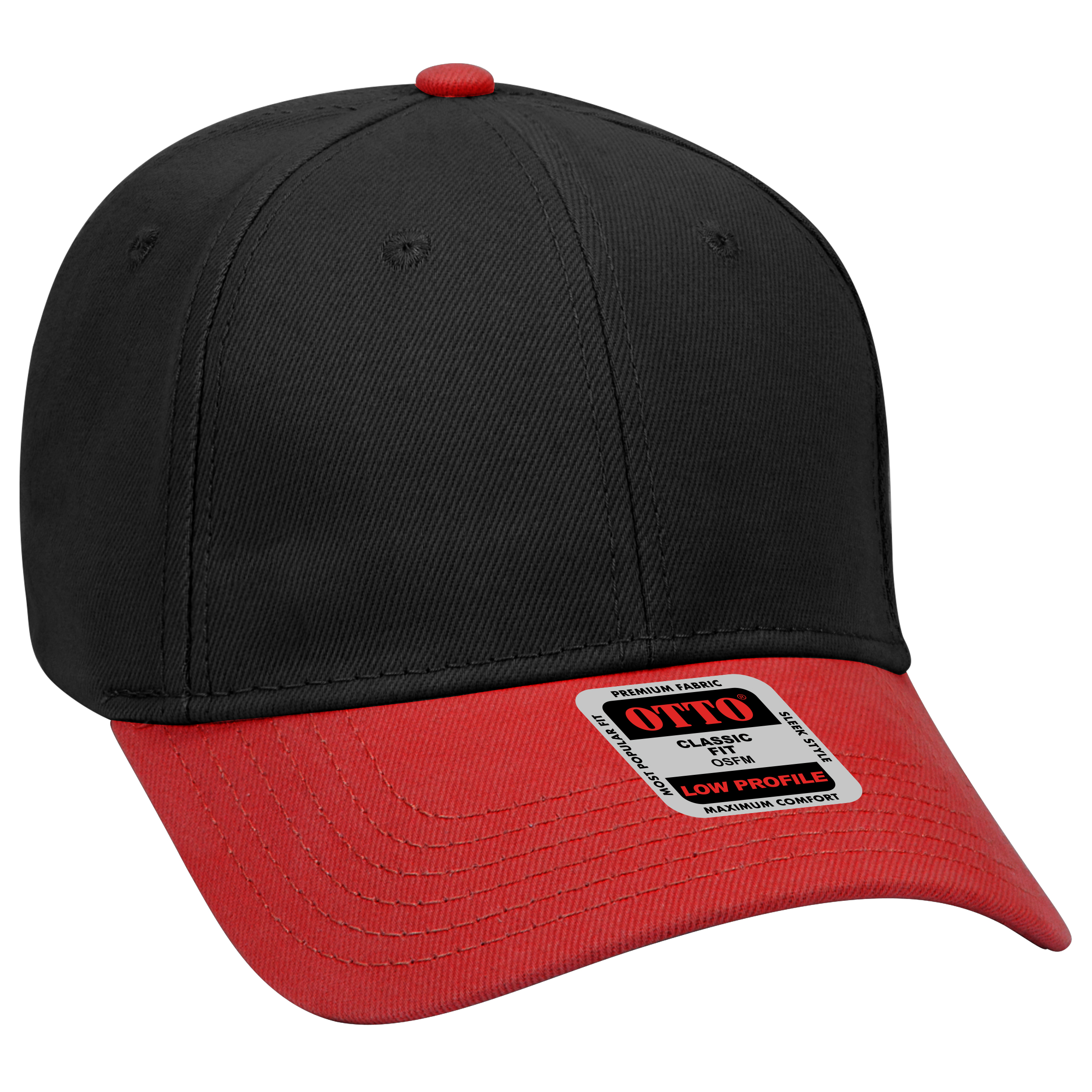 OTTO CAP® 6 Panel Low Profile Baseball Cap 19