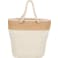 Jute Accent 12oz Cotton Canvas Rope Tote 8