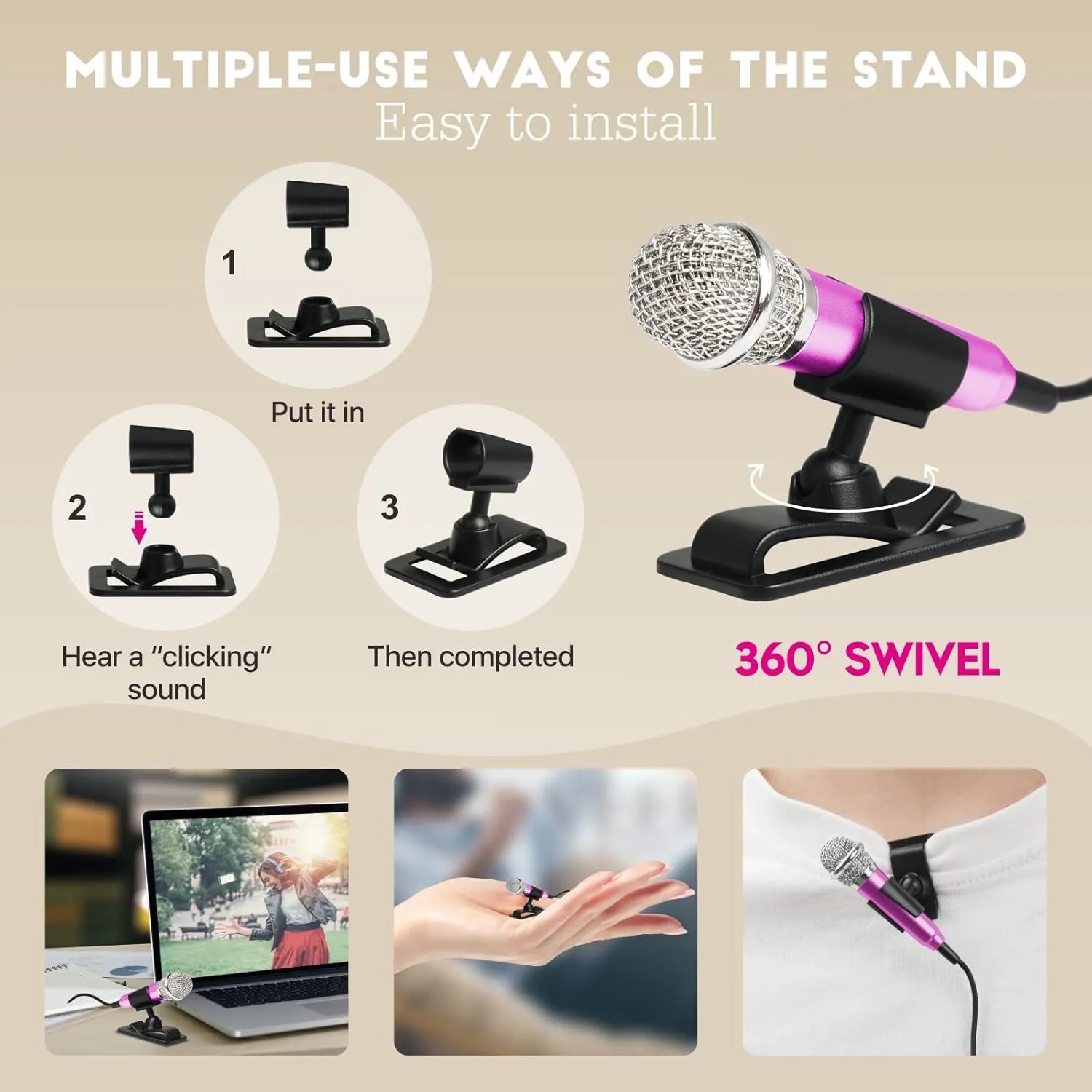 Mini Portable Microphone 4
