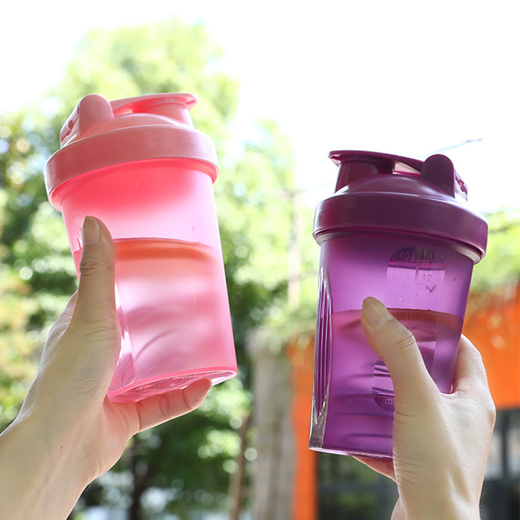 13.5 Oz Plastic Shaker Bottle 3