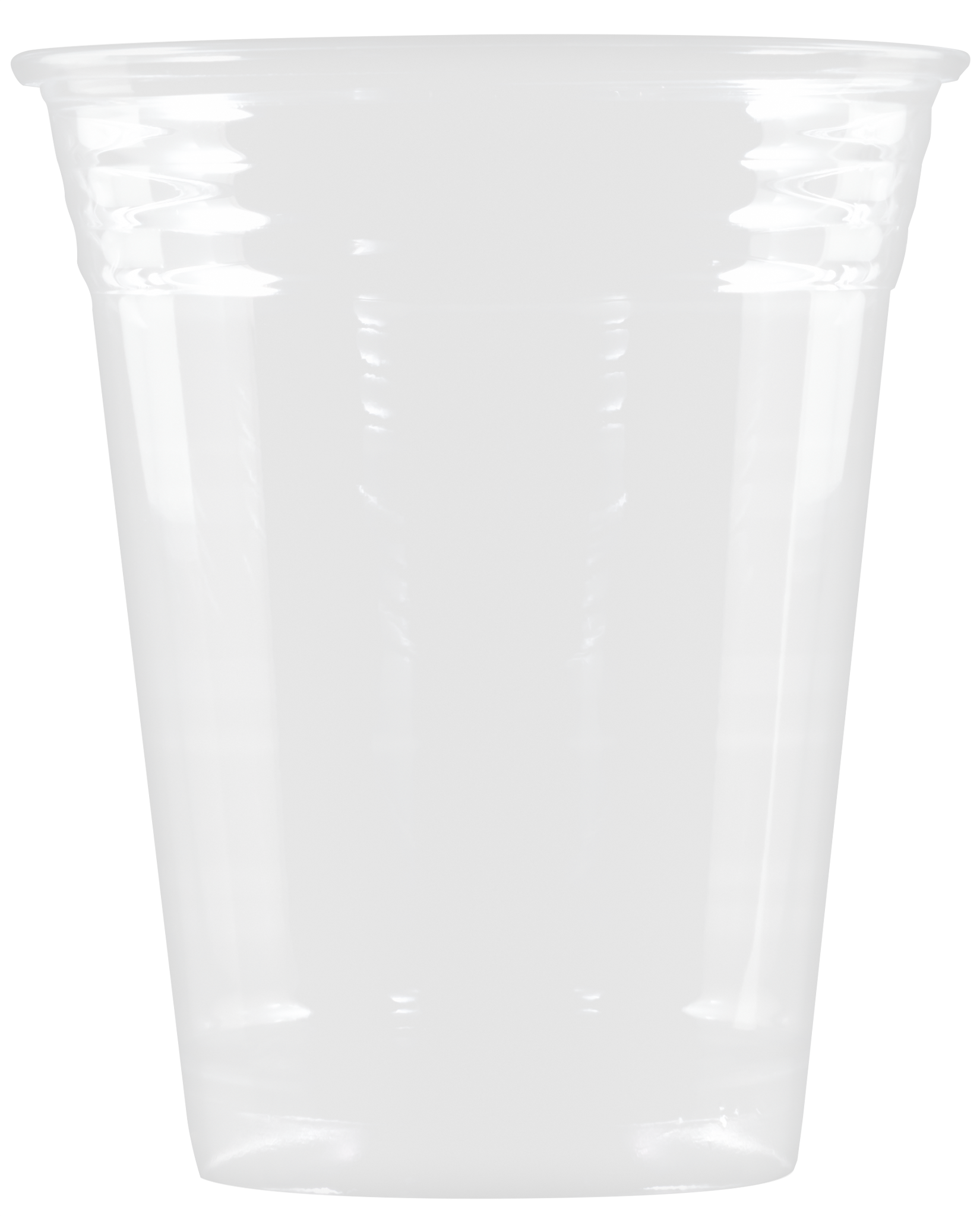 16/18 oz Soft Sided Plastic Cup Clear Digital Print 3