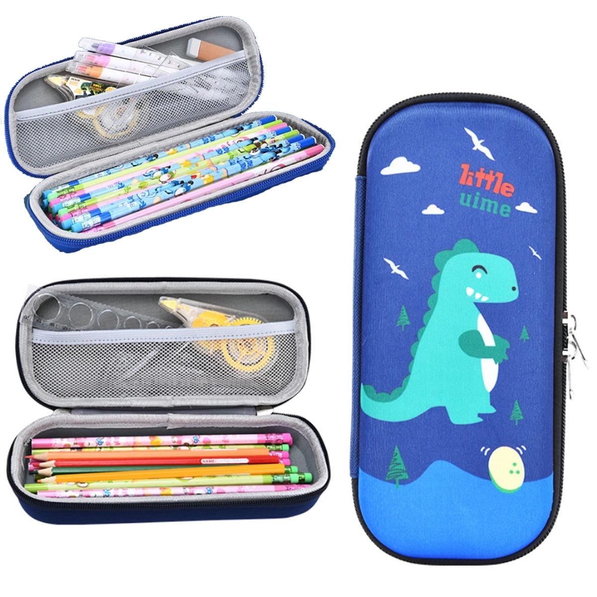 EVA Pencil Case with Mesh Pocket 5