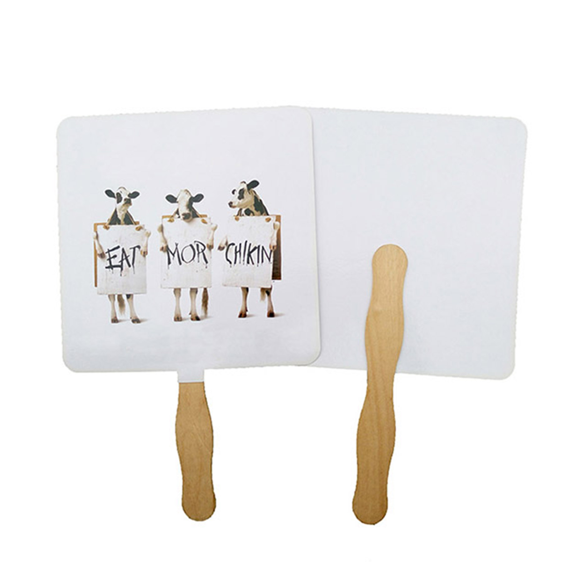 Hand Fan with Wooden Stick 2