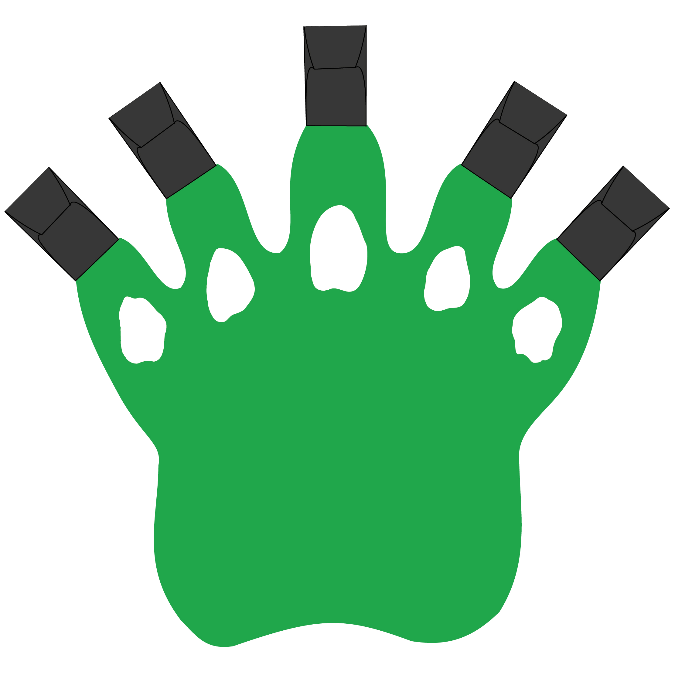 5 Claw Paw Mitt 19