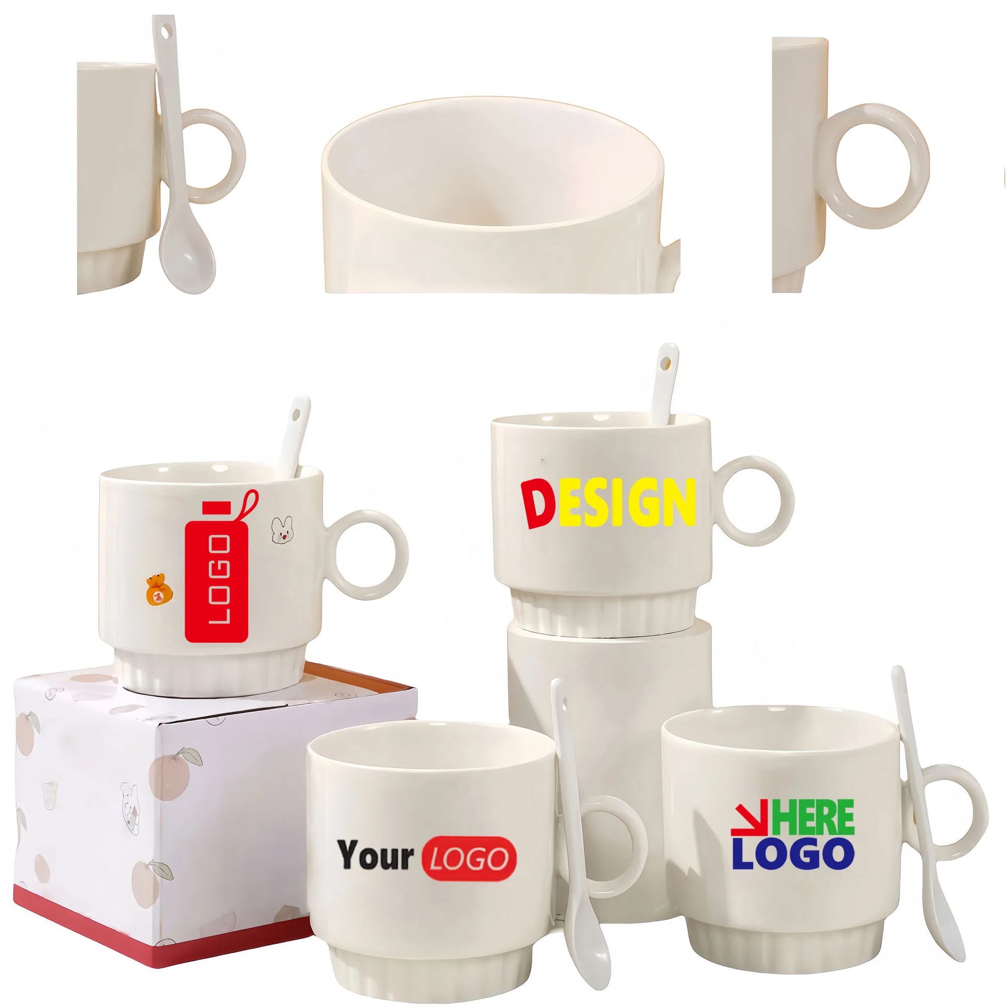 Premium Cartoon Coffee Cup