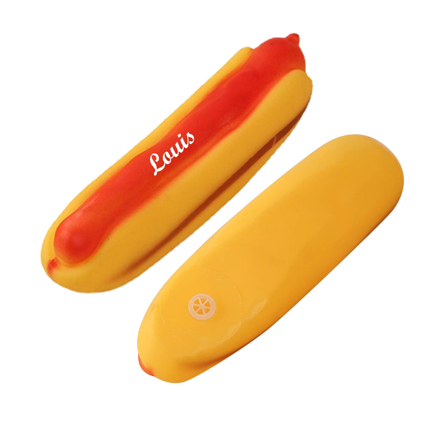 Lifelike Hot Dog Squeeze Toy with Sound Effects 9