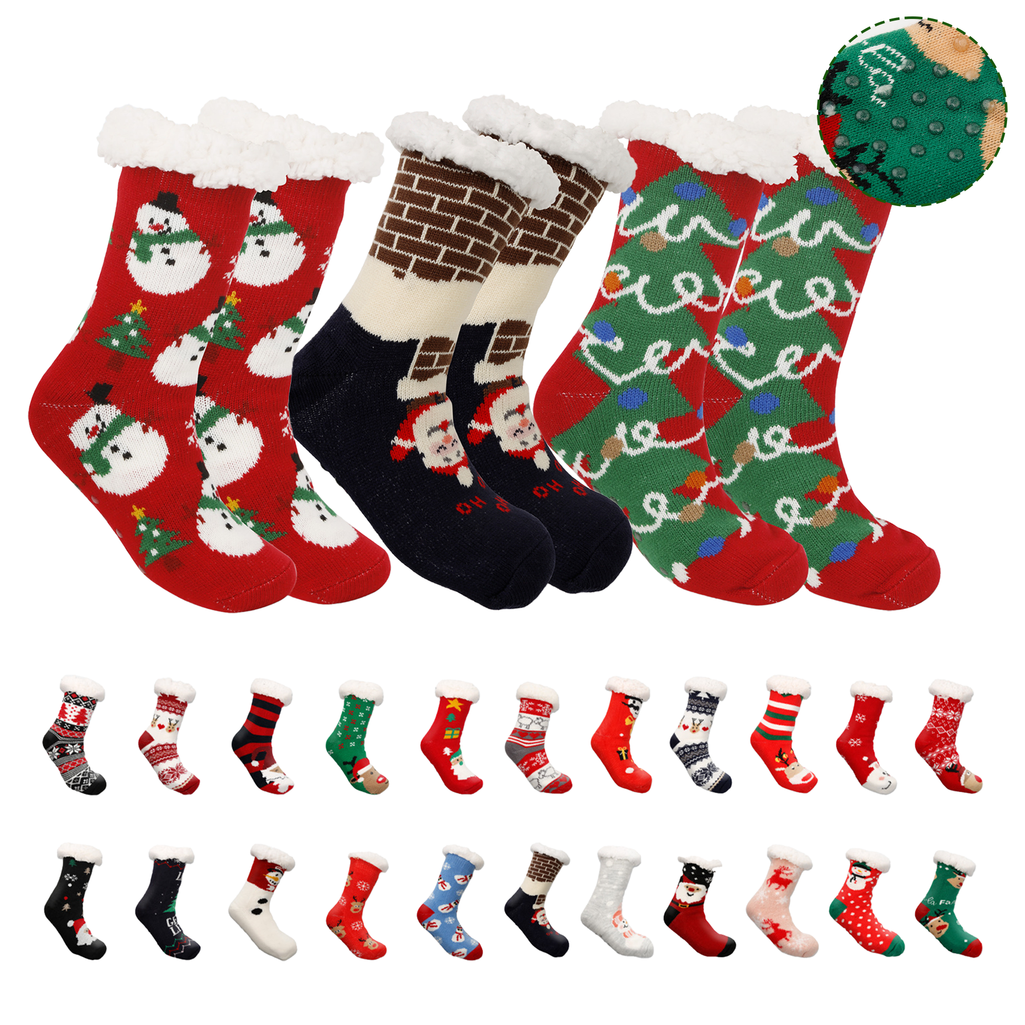 Christmas Winter Slipper Socks 2