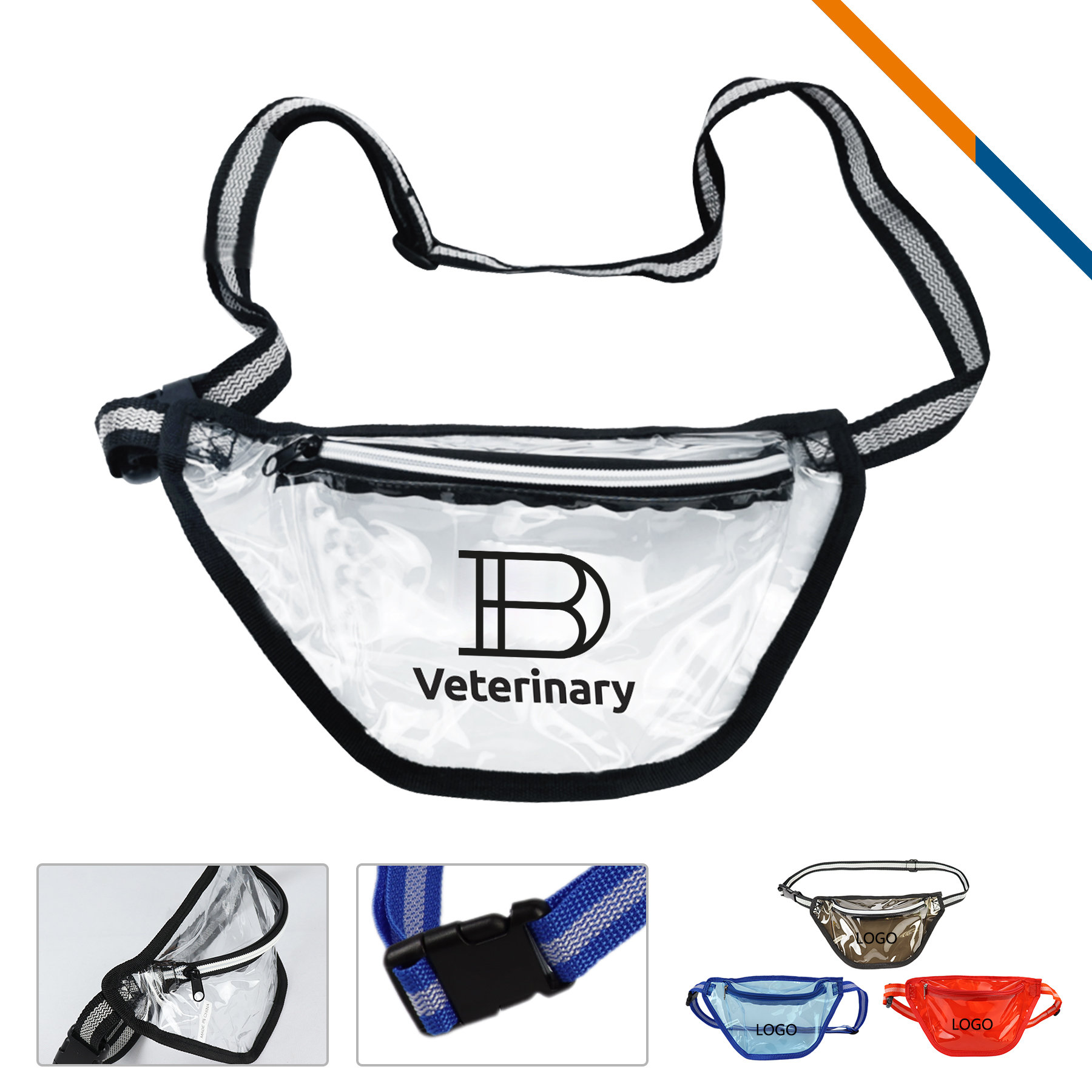Bobbie Clear Waist Pack 1