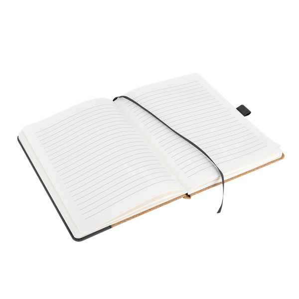 Hickory Cork & Recycled PU Notebook 23