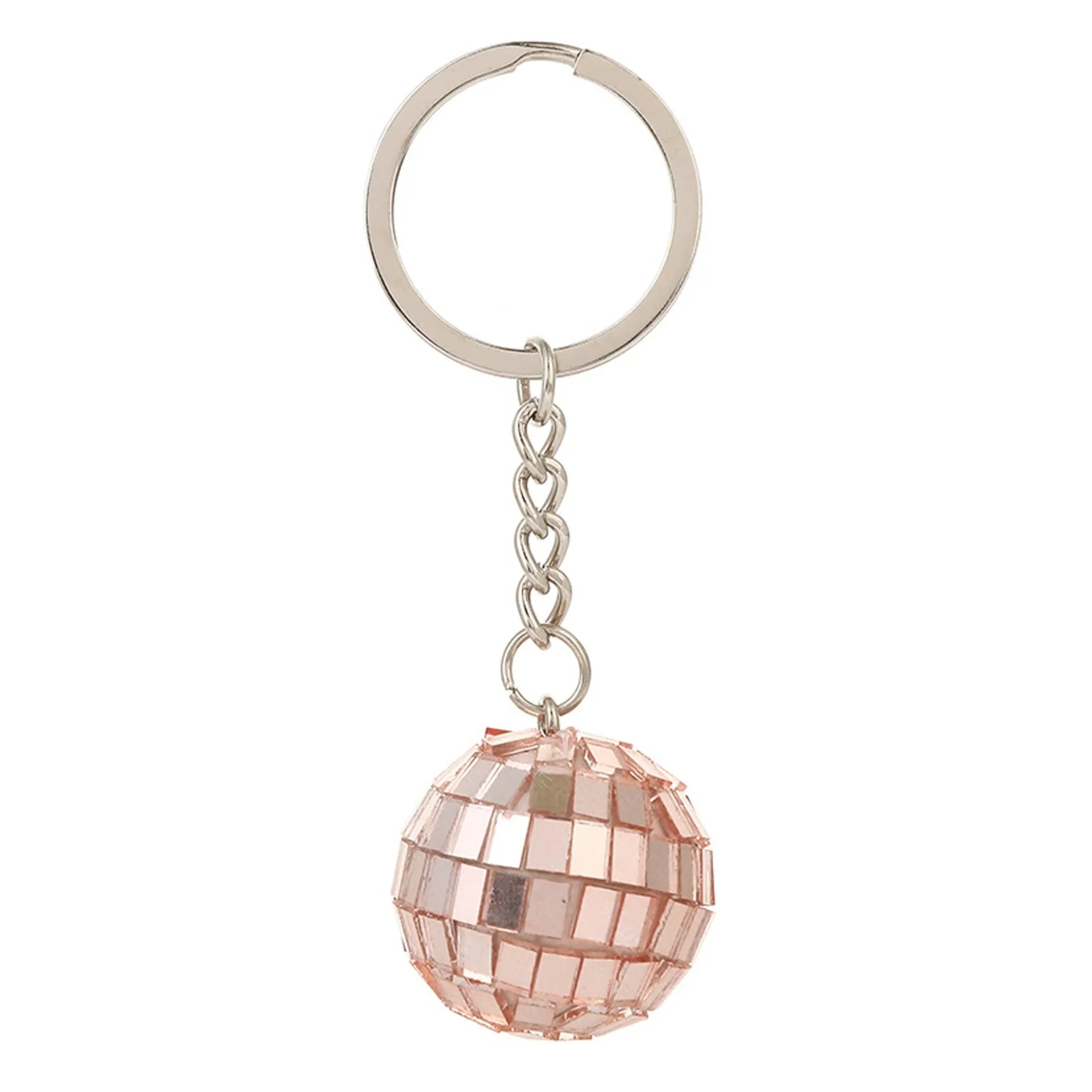 Mirrored Disco Ball Keychain 8