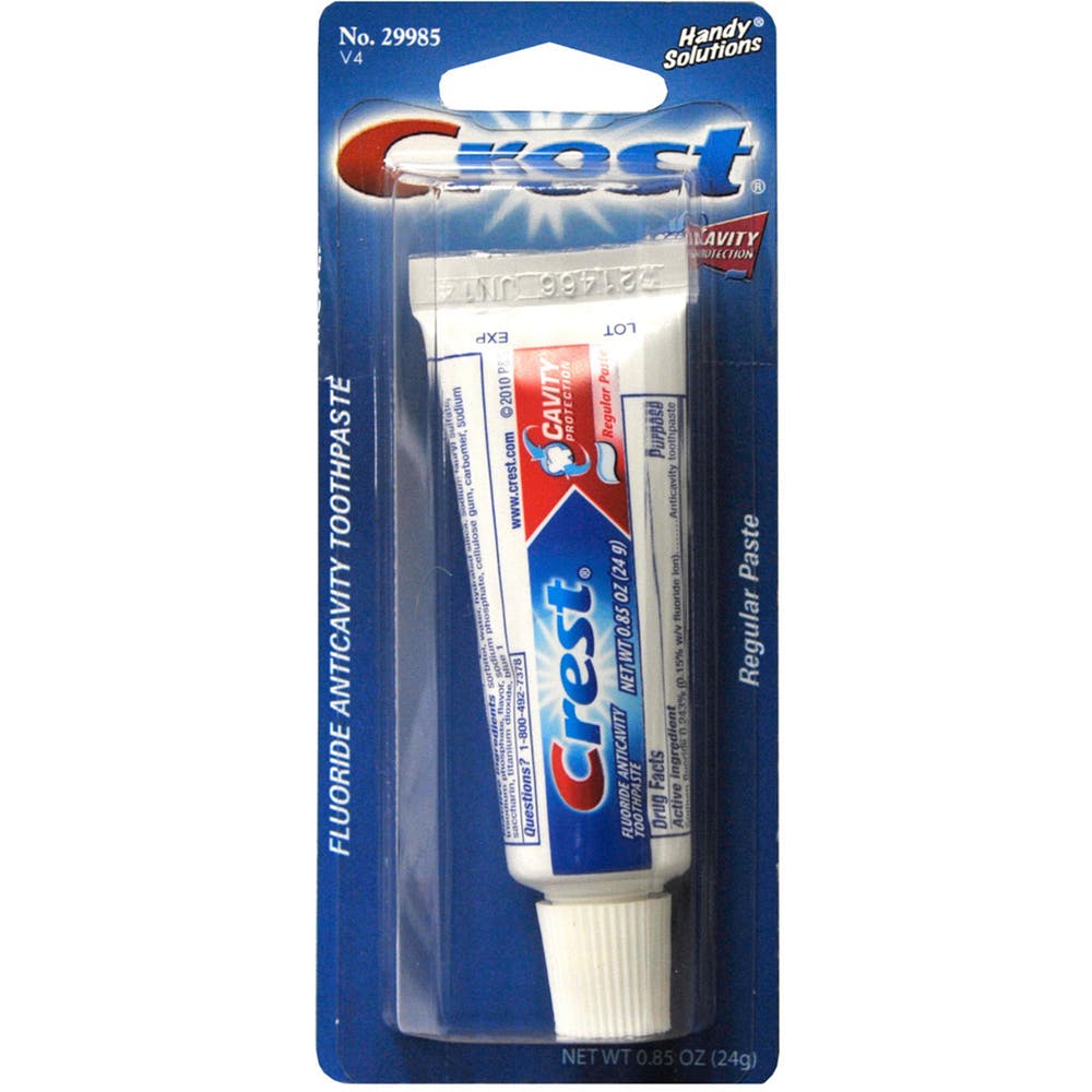Crest Fluoride Toothpaste - 0.85 oz Travel Size 1