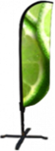 8' Curve Flag Single Sided 2