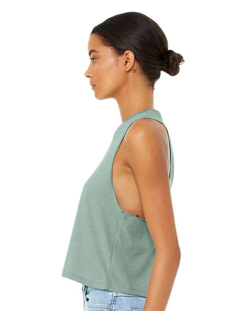 Women's Racerback Crop Tank - 6682 44