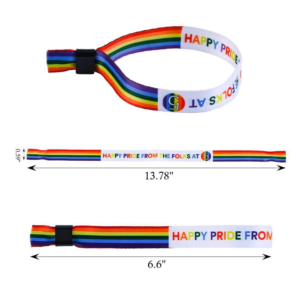 Satin Sublimated Event Wristband 2